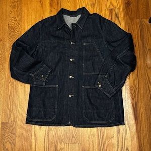 Uniqlo U Lemaire Denim Chore Work Jacket
